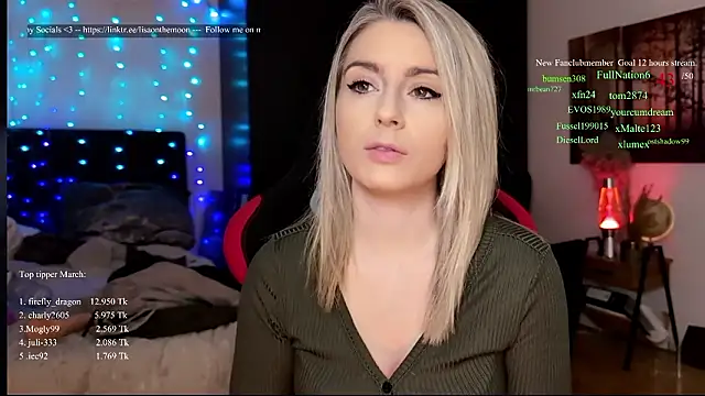 Lisaonthemoon online show from March 18, 6:09 pm