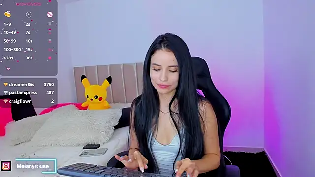 melanyrouse1 online show from March 19, 1:21 am