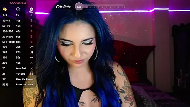 Snapshot of black_wiidow chatting on February 20, 9:22 am black wiidow online show from February 20, 9:22 am