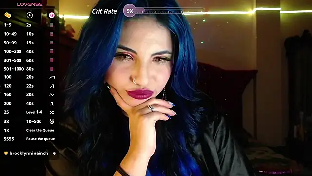 Snapshot of black_wiidow chatting on February 25, 8:14 am black wiidow online show from February 25, 8:14 am