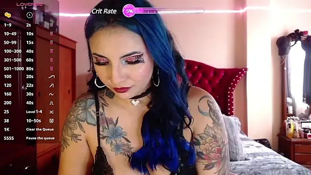 Snapshot of black_wiidow chatting on March 19, 7:06 pm black wiidow online show from March 19, 7:06 pm