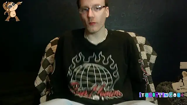 Snapshot of Itsnotting834 chatting on February 6, 8:16 pm Itsnotting834 online show from February 6, 8:16 pm