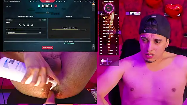Snapshot of Maximo__ chatting on February 21, 1:00 am Maximo online show from February 21, 1:00 am