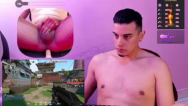 Snapshot of Maximo__ chatting on February 26, 1:25 am Maximo online show from February 26, 1:25 am