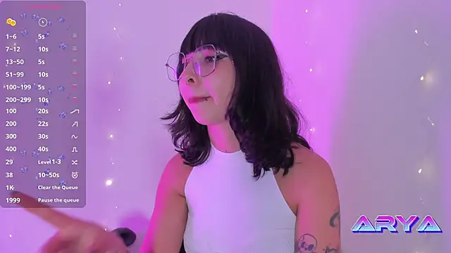 arysUwU online show from March 27, 2:31 am