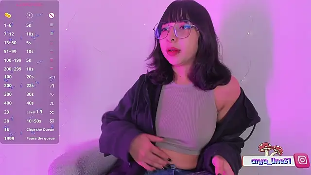 arysUwU online show from February 20, 3:03 am