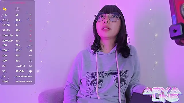 arysUwU online show from March 21, 3:30 am