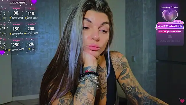 Snapshot of tattooedBabyy chatting on February 1, 11:42 am tattooedBabyy online show from February 1, 11:42 am