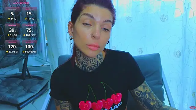 Snapshot of tattooedBabyy chatting on June 7, 9:58 am tattooedBabyy online show from June 7, 9:58 am