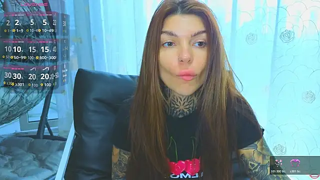 Snapshot of tattooedBabyy chatting on June 19, 9:59 am tattooedBabyy online show from June 19, 9:59 am