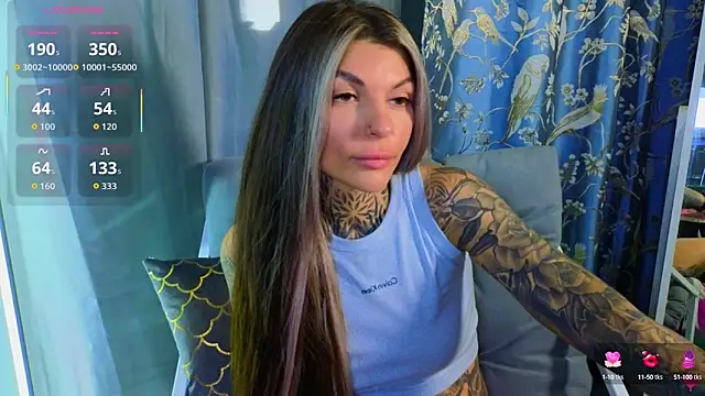 Snapshot of tattooedBabyy chatting on October 4, 7:32 am tattooedBabyy online show from October 4, 7:32 am