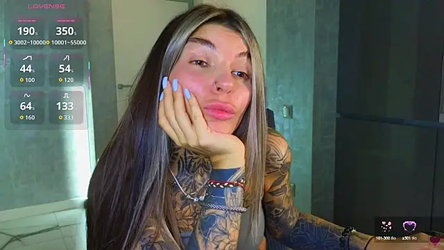 Snapshot of tattooedBabyy chatting on September 19, 7:34 am tattooedBabyy online show from September 19, 7:34 am