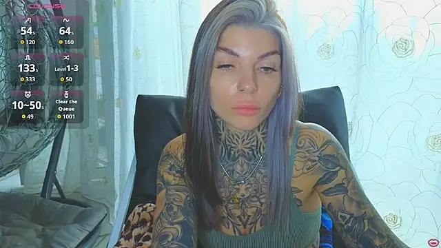 Snapshot of tattooedBabyy chatting on July 12, 8:37 am tattooedBabyy online show from July 12, 8:37 am