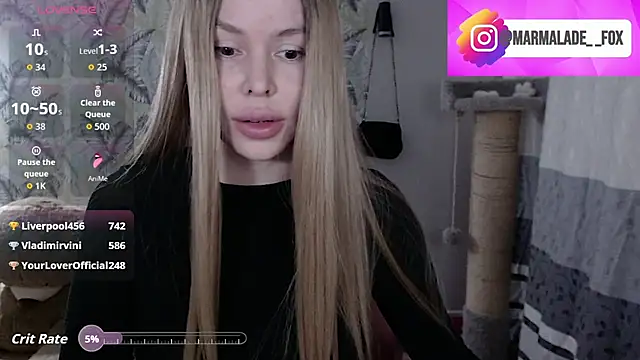 Marmalade Fox online show from March 17, 3:59 pm