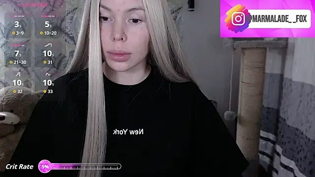 Marmalade Fox online show from March 13, 2:33 pm