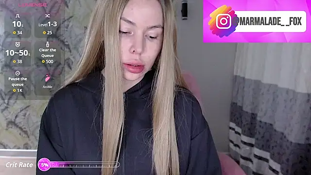 Marmalade Fox online show from April 9, 5:08 pm