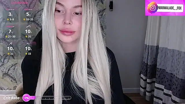 Snapshot of Marmalade_Fox chatting on November 5, 4:32 pm Marmalade Fox online show from November 5, 4:32 pm