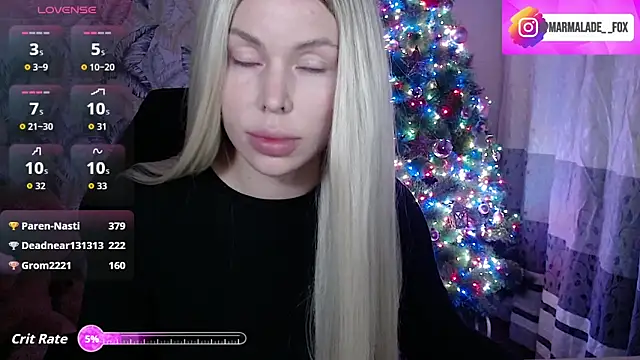 Marmalade Fox online show from November 27, 11:21 am