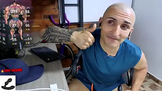 Marck Muscle online show from November 12, 1:54 am