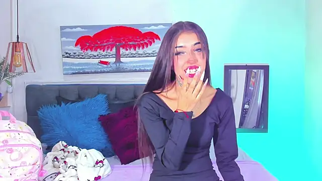 Snapshot of Andrea_flow chatting on February 19, 2:03 pm Andrea flow online show from February 19, 2:03 pm