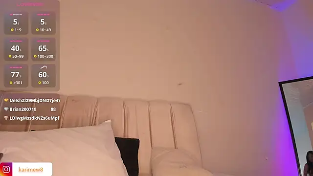  karime  online show from February 25, 8:08 pm