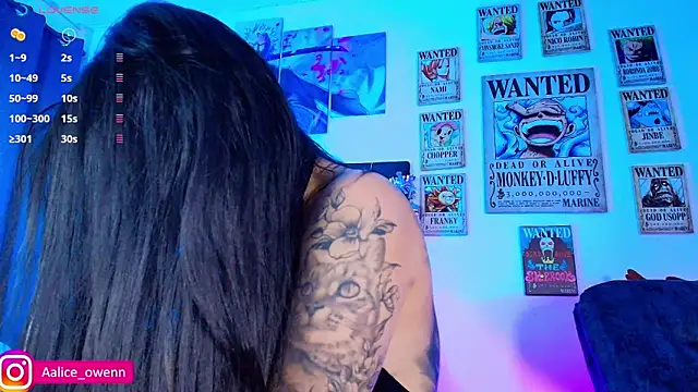 Aliceowenn online show from December 19, 8:11 pm