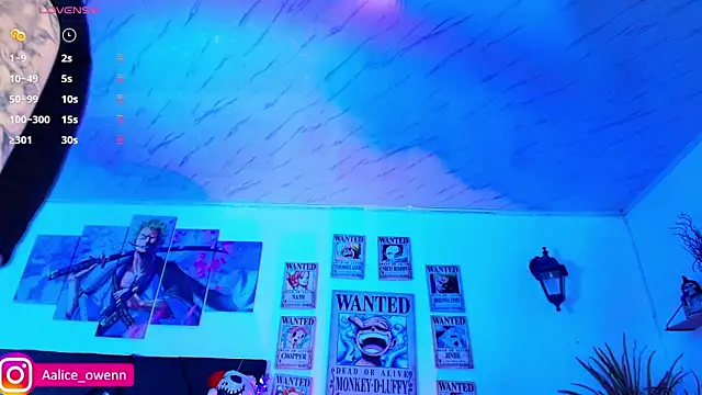 Aliceowenn online show from December 22, 9:04 pm