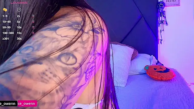 Aliceowenn online show from November 1, 9:08 pm