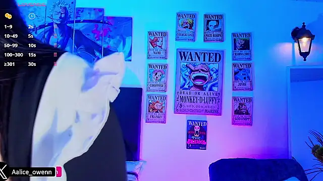 Aliceowenn online show from January 12, 12:28 am