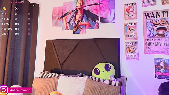 Aliceowenn online show from February 10, 9:03 pm