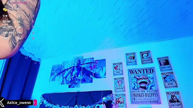 Aliceowenn online show from December 21, 11:05 pm