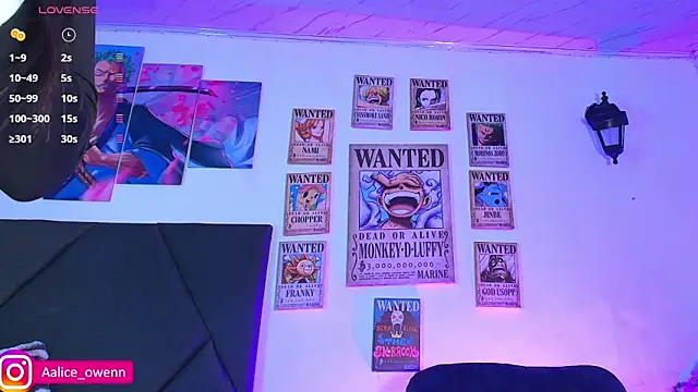 Aliceowenn online show from November 8, 9:07 pm