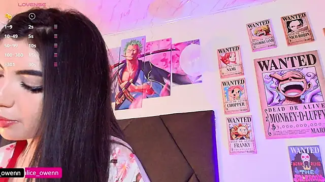 Aliceowenn online show from February 21, 8:11 pm