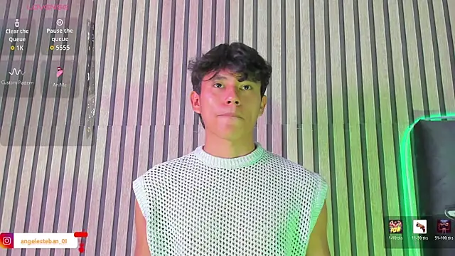 Angel esteban fx online show from June 1, 7:57 pm