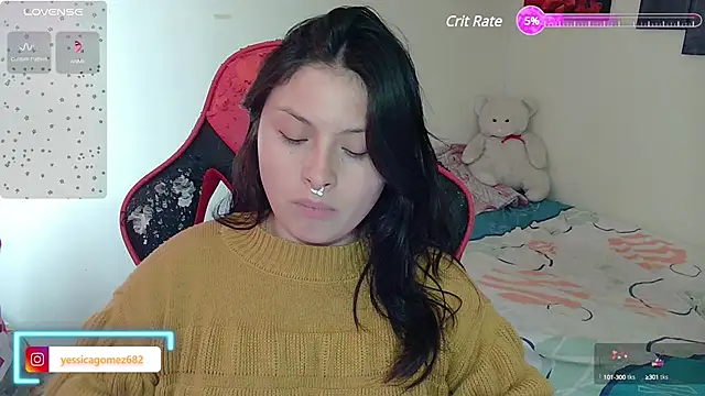 Snapshot of jessica_gomez chatting on March 18, 8:16 pm jessica gomez online show from March 18, 8:16 pm