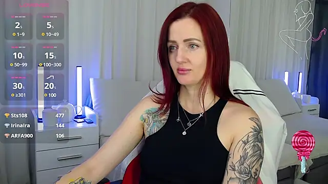 Snapshot of ElisaJane chatting on February 1, 7:47 am ElisaJane online show from February 1, 7:47 am