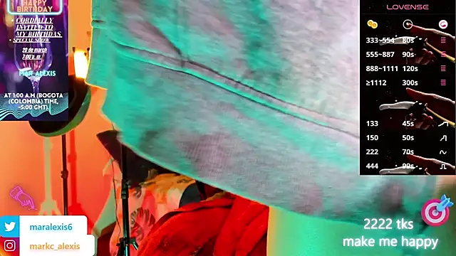 marckalexis online show from March 6, 12:33 pm