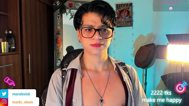 marckalexis online show from April 16, 9:39 pm