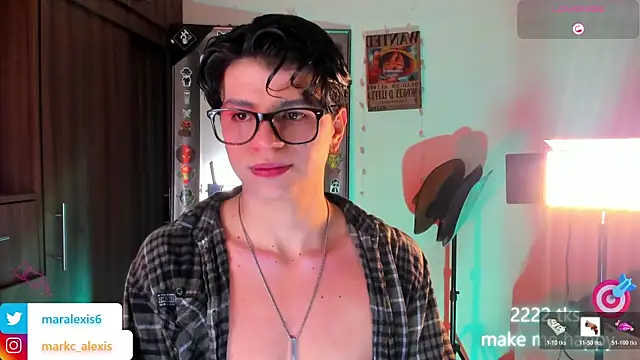 marckalexis online show from April 10, 9:05 am