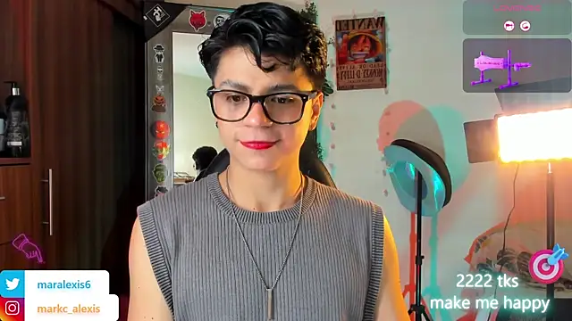 marckalexis online show from May 8, 11:30 pm