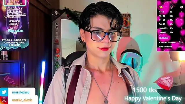 marckalexis online show from February 15, 2:01 am