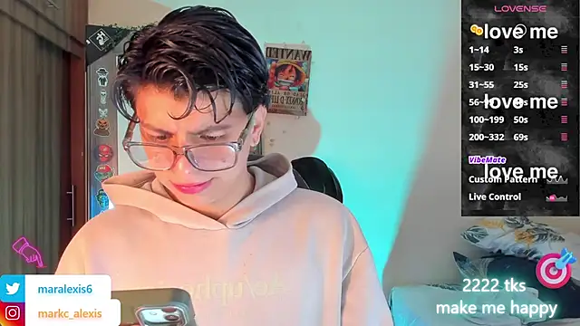 marckalexis online show from November 26, 4:40 pm