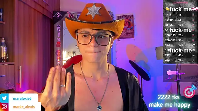 marckalexis online show from May 24, 9:36 pm