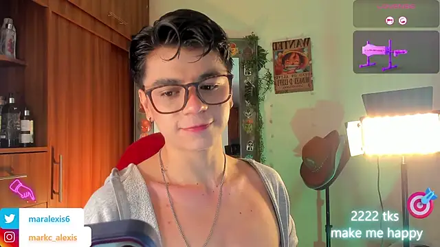 marckalexis online show from May 14, 5:10 pm