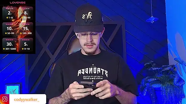 CodyWalkerR online show from March 15, 5:14 am