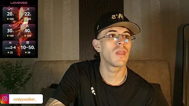 Snapshot of CodyWalkerR chatting on May 16, 5:34 pm CodyWalkerR online show from May 16, 5:34 pm