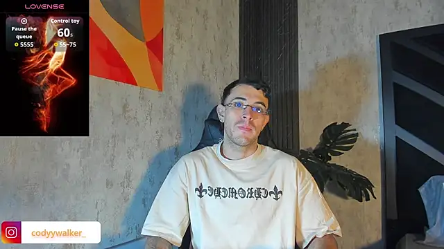 Snapshot of CodyWalkerR chatting on May 19, 5:31 pm CodyWalkerR online show from May 19, 5:31 pm
