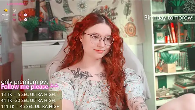 me  hanna online show from February 23, 1:29 am