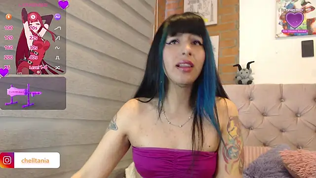 Snapshot of chell_gh chatting on June 19, 4:24 pm chell gh online show from June 19, 4:24 pm