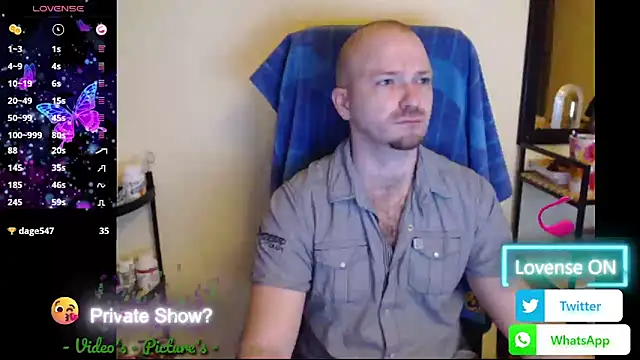 RealManHaveHairy online show from March 23, 6:19 pm